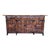 19th Century Large Catalan Spanish Baroque Carved Oak Tuscan Credenza or Buffet For Sale