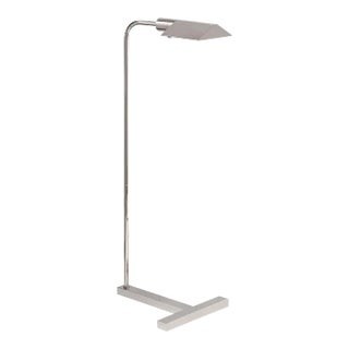 J. Randall Powers for Visual Comfort Signature William Pharmacy Floor Lamp in Polished Nickel For Sale