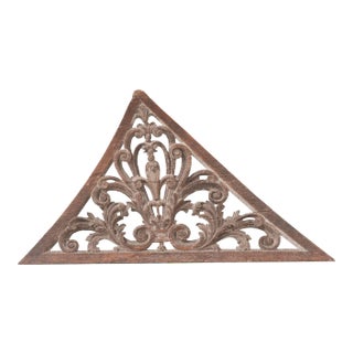 Swedish 18th Century Carved Stairwell Ornament For Sale