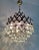Antique Brass Crystal Basket Chandelier For Sale - Image 11 of 11