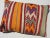 Kilim Rug Pillow Made from old turkish kilims Back side cotton and has closed with a solid hidden zipper size:14" x 20" It...