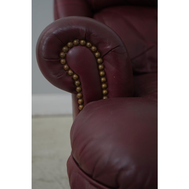 Hancock & Moore Leather Armchair For Sale - Image 15 of 18