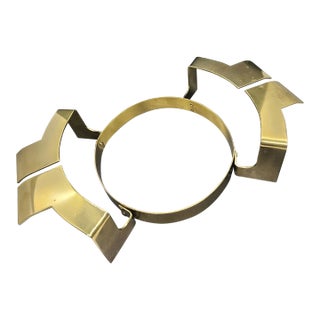 Vintage Beucler Deco Style Cassarole Stand For Sale