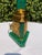 Late 20th Century Louis XVI Malachite & Gilt Bronze Lamp For Sale - Image 9 of 12