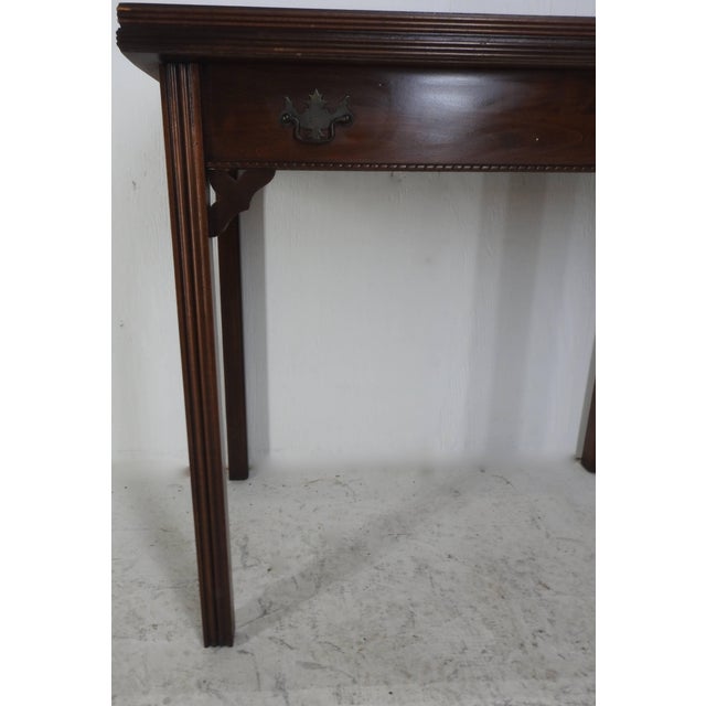 19th Century Chippendale Style Game Table For Sale - Image 11 of 13