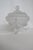 French Portieux Vallerystahl Satin Argonaut Shell Frosted Glass Candy Dish 4505b For Sale - Image 3 of 18