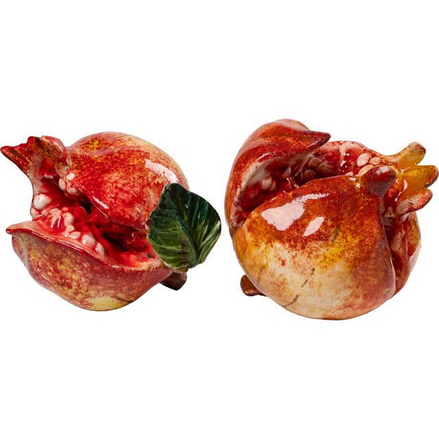 These hand painted ceramic fruit offer a delightful splash of color, tradition, and personality to any home. They are...