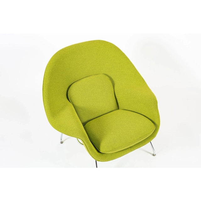 Early Restored Mid Century Green Womb Lounge Chair by Saarinen for Knoll, Multiples/Custom Available For Sale - Image 9 of 15