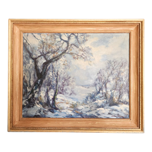 Large 1930s Original Art by Elmer Berge