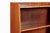 Scandinavian Modern Figured Mahogany Secretary Bookcase Cabinet 1960s For Sale - Image 10 of 17