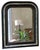 Antique Ebonised and Gilt Overmantel Wall Mirror For Sale - Image 6 of 6
