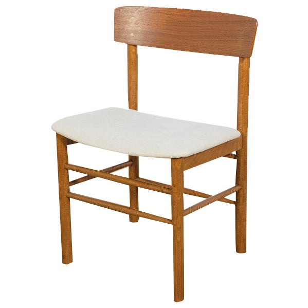 J39 Folkchairs Chairs by Børge Mogensen for Farstrup, 1950s, Set of 6 For Sale