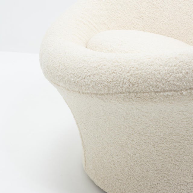 Set of Vintage Mushroom Lounge Chair and Ottoman by Pierre Paulin for Artifort, 1990s For Sale - Image 9 of 13