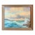 Vintage Original Impressionist Seascape Beach Painting For Sale
