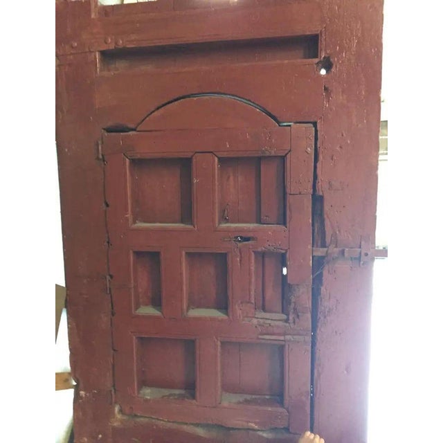Antique Large Moroccan Moorish Antique Ryad Studded Door 19th C. For Sale - Image 16 of 18