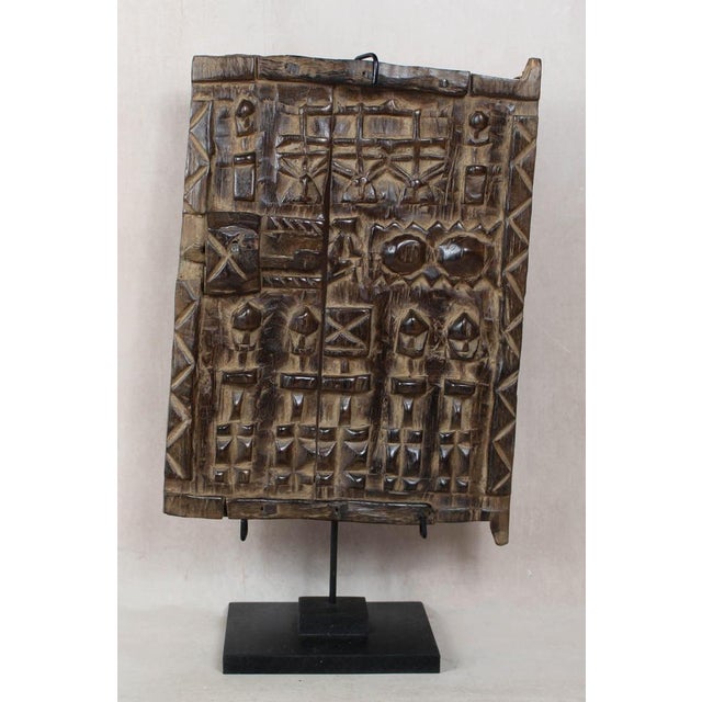 Dogon Granary Door in Wood For Sale - Image 5 of 5