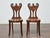 Pair of English Mahogany Hall Chairs with Carved Eagle Heads, 19th Century For Sale - Image 4 of 11
