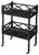 Wood Foster 2-Tier Bar Cart, Black For Sale - Image 7 of 7