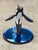 Mid-Century Modern Vintage MCM Glass Baron Hand-Blown Orca Whale Miniature 2.5" Figurine For Sale - Image 3 of 6