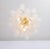 Large Murano Glass Petals Chandelier, Italy, 1980s For Sale - Image 11 of 18