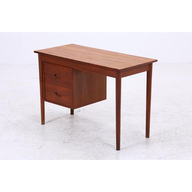 Vintage Danish Teak Desk For Sale - Image 15 of 16