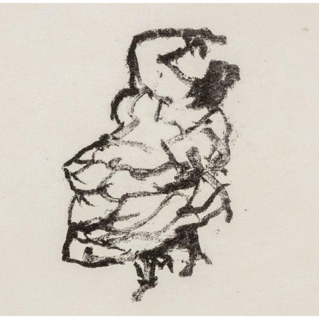 Abstract Manfred Schwartz the Flamenco Dancers Lithograph For Sale - Image 3 of 6