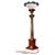 British Brass Corinthian Column Table Lamp with Vaseline Glass Shade, 1940s For Sale - Image 14 of 14