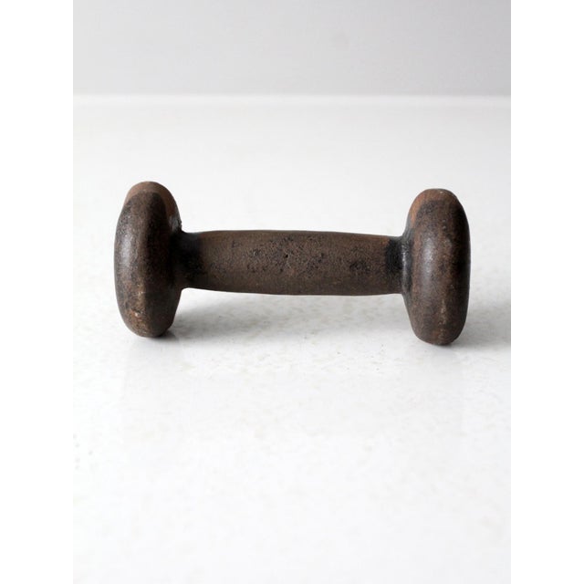 Mid 20th Century Vintage Healthways Dumbbell For Sale - Image 5 of 8