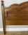Vintage French Style Oak Headboard For Sale - Image 3 of 9