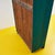 Green Antique Rustic Green Wardrobe For Sale - Image 8 of 9