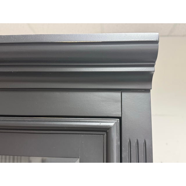 Wood Ballard Design Tuscan File Console + Hutch For Sale - Image 7 of 12