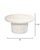 Contemporary Studded Coffee Table, White Washed Wood For Sale - Image 3 of 7