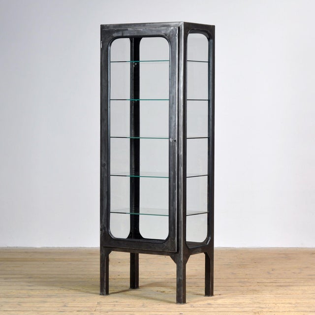 Vintage Medical Display Cabinet, 1970s For Sale - Image 10 of 10