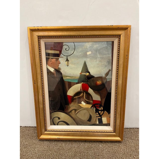 Contemporary Soicher Marin - Alan Kingsbury an Earlier Life Giclee Framed For Sale - Image 3 of 5