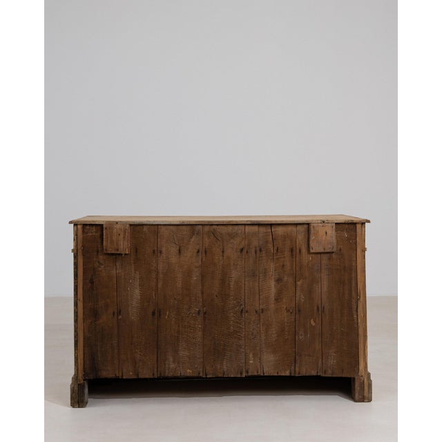 19th Century France Antique White Wood Storage Cabinets & Cupboards For Sale - Image 10 of 10