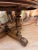 Circular Walnut Dining Room Table For Sale - Image 3 of 9