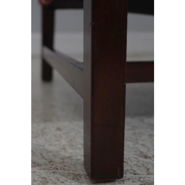 Kittinger Colonial Williamsburg Wa - 1055 Mahogany Camelback Sofa Loveseat For Sale - Image 16 of 18