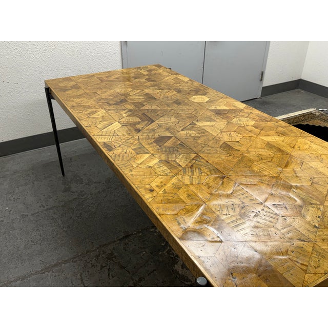 2010s Karina Living Myla Mango Wood Dining Table For Sale - Image 5 of 12