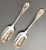 Silver 1857 English Sterling Silver Serving Spoons - a Pair For Sale - Image 8 of 8