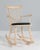 Wood Vintage Model Lille Åland Rocking Chair in Birch by Carl Malmsten, 2010s For Sale - Image 7 of 7