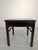 Brown Chippendale Style Side Table with Inlaid Wood For Sale - Image 8 of 16
