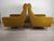 Set of Vintage Mustard Velvet Armchairs, 1960s For Sale - Image 3 of 18