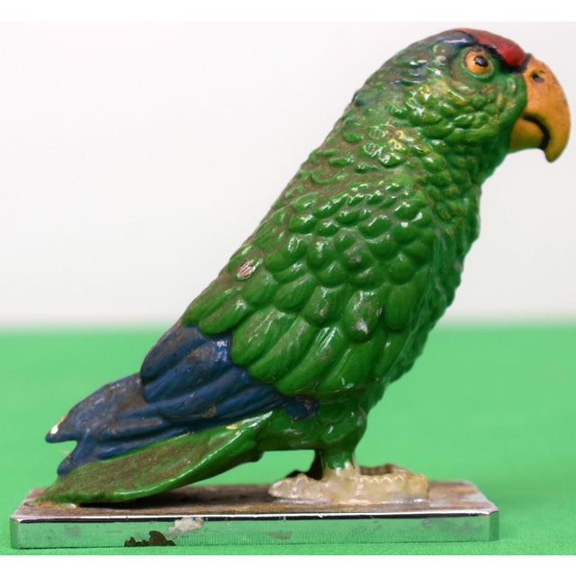 Sz: 4"H Base Sz: 3 5/8" x 1 7/8" Provenance: Estate of the late Joseph W. Haley, of Pride's Crossing, Massachusetts.