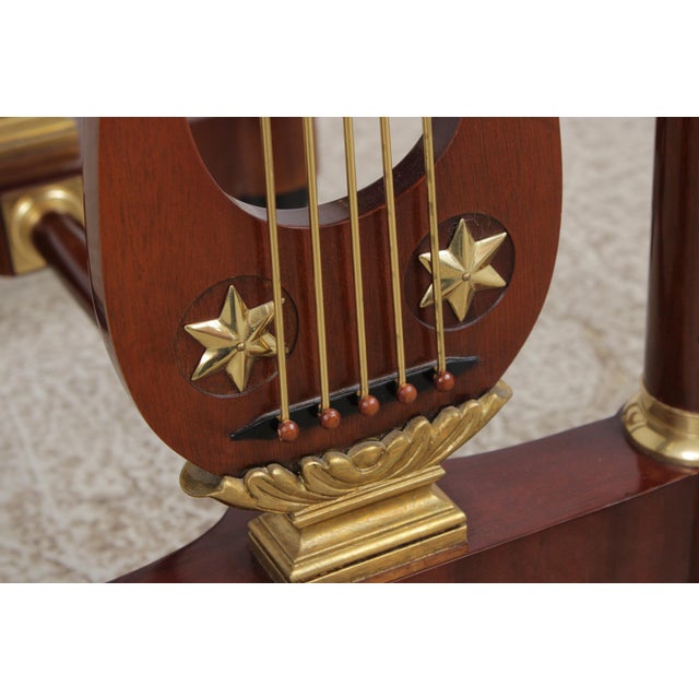Pair of Kindel Masterworks Winterthur Empire Mahogany Nightstands For Sale - Image 12 of 18
