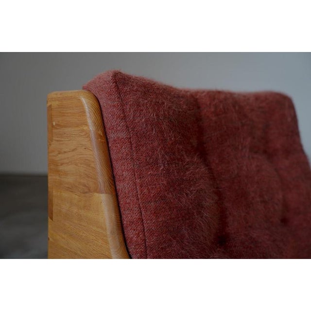 Rustic Oak Lounge Chairs, France, 1960s, Set of 2 For Sale - Image 10 of 14