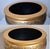 Ceramic Large Vintage Chinoiserie Black & Gold Embossed Ceramic Cachepot Planter For Sale - Image 7 of 12