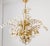 Gold Italian Sconces attributed to Banci Florence, 1970s For Sale - Image 8 of 9