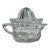 Heisey Style Two Piece Clear Handled Glass Juicer, C. 1930's For Sale
