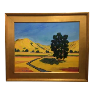 “Silent Hills” Impressionist Landscape Oil Painting by Joao De Brito -