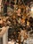 Early 20th Century French Antique Iron and Porcelain Flower Chandeliers For Sale - Image 5 of 9